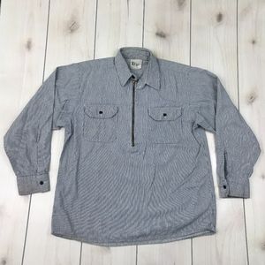 KEY Large Hickory Stripe Logger Shirt